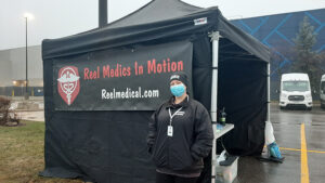 Reel Medics in Motion Tent