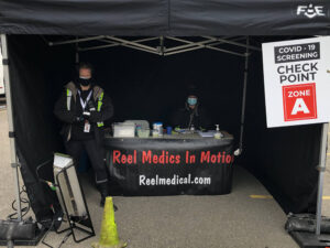 Reel Medics in Motion Covid Screening